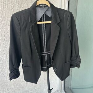 Express Women's Elegant Black Blazer
